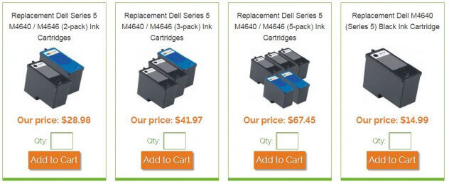 dell cartridges