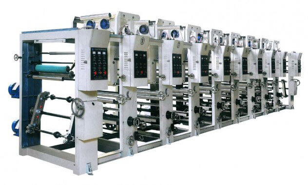 Rotogravure printing machine